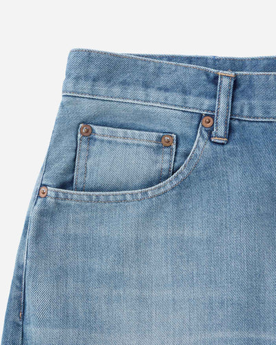 MEN｜Light Curve Jeans 9oz Medium Indigo