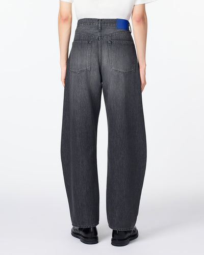 MEN｜Light Curve Jeans 9oz Washed Black