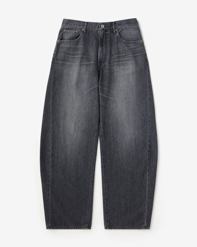 MEN｜Light Curve Jeans 9oz Washed Black