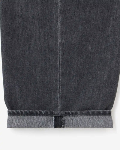 MEN｜Light Curve Jeans 9oz Washed Black