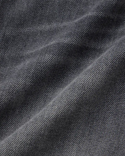 MEN｜Light Curve Jeans 9oz Washed Black