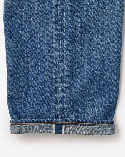 MEN｜Selvedge Straight Jeans 12oz Medium Indigo