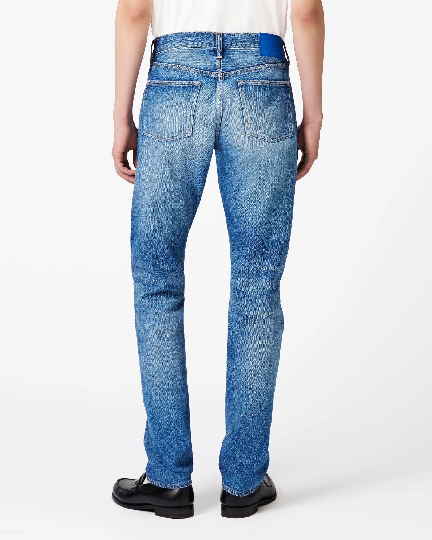 MEN｜Selvedge Slim Jeans 12oz Medium Indigo - Japan Blue Jeans