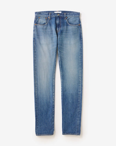 MEN｜Selvedge Slim Jeans 12oz Medium Indigo