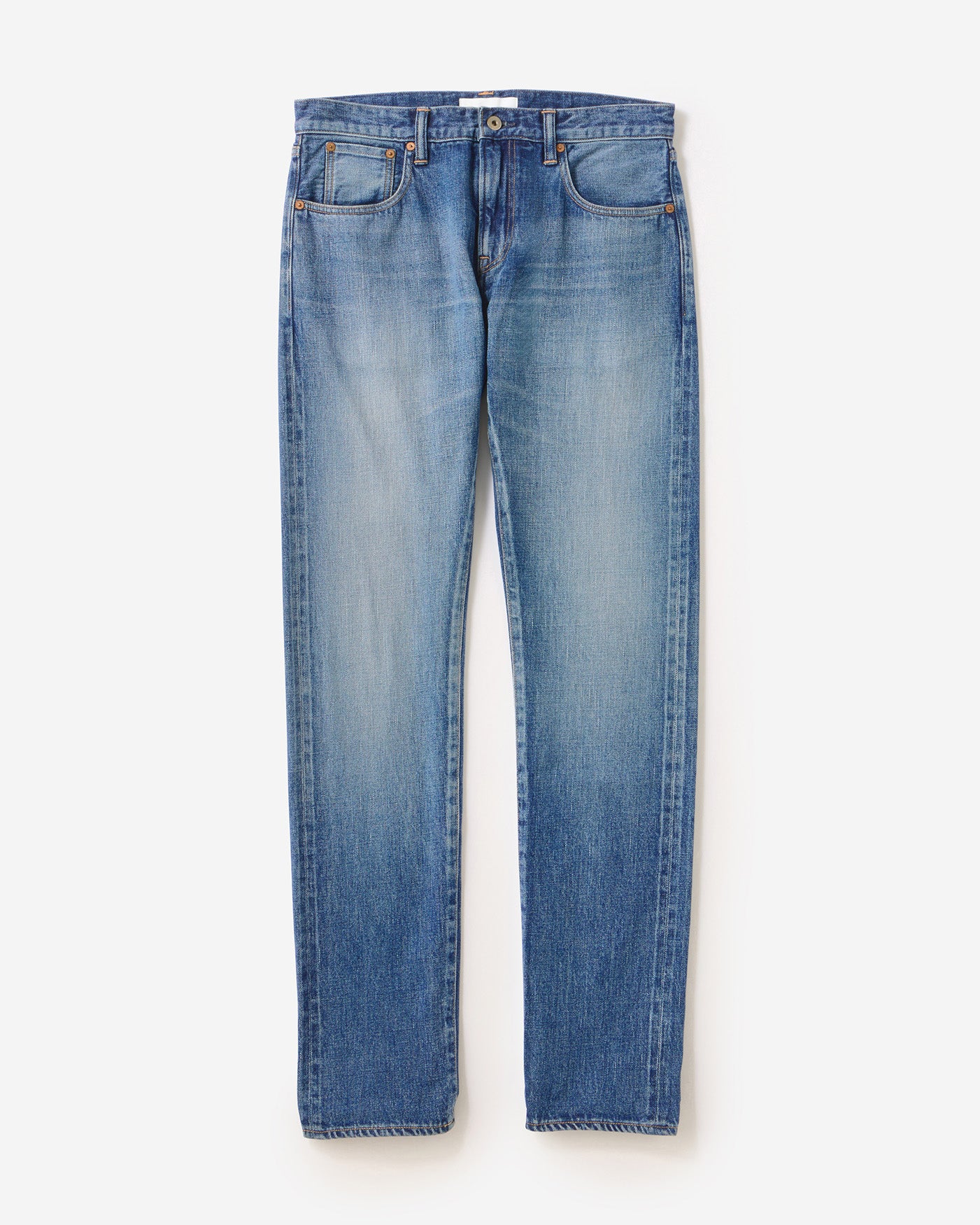 Selvedge Slim Jeans 12oz Medium Indigo
