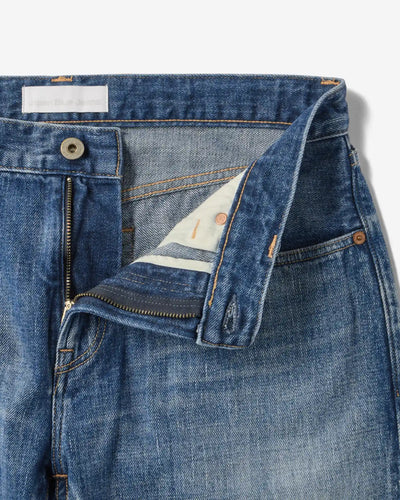 MEN｜Selvedge Slim Jeans 12oz Medium Indigo