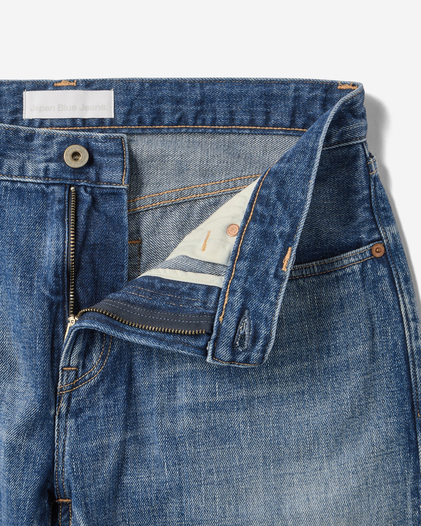 Selvedge Slim Jeans 12oz Medium Indigo