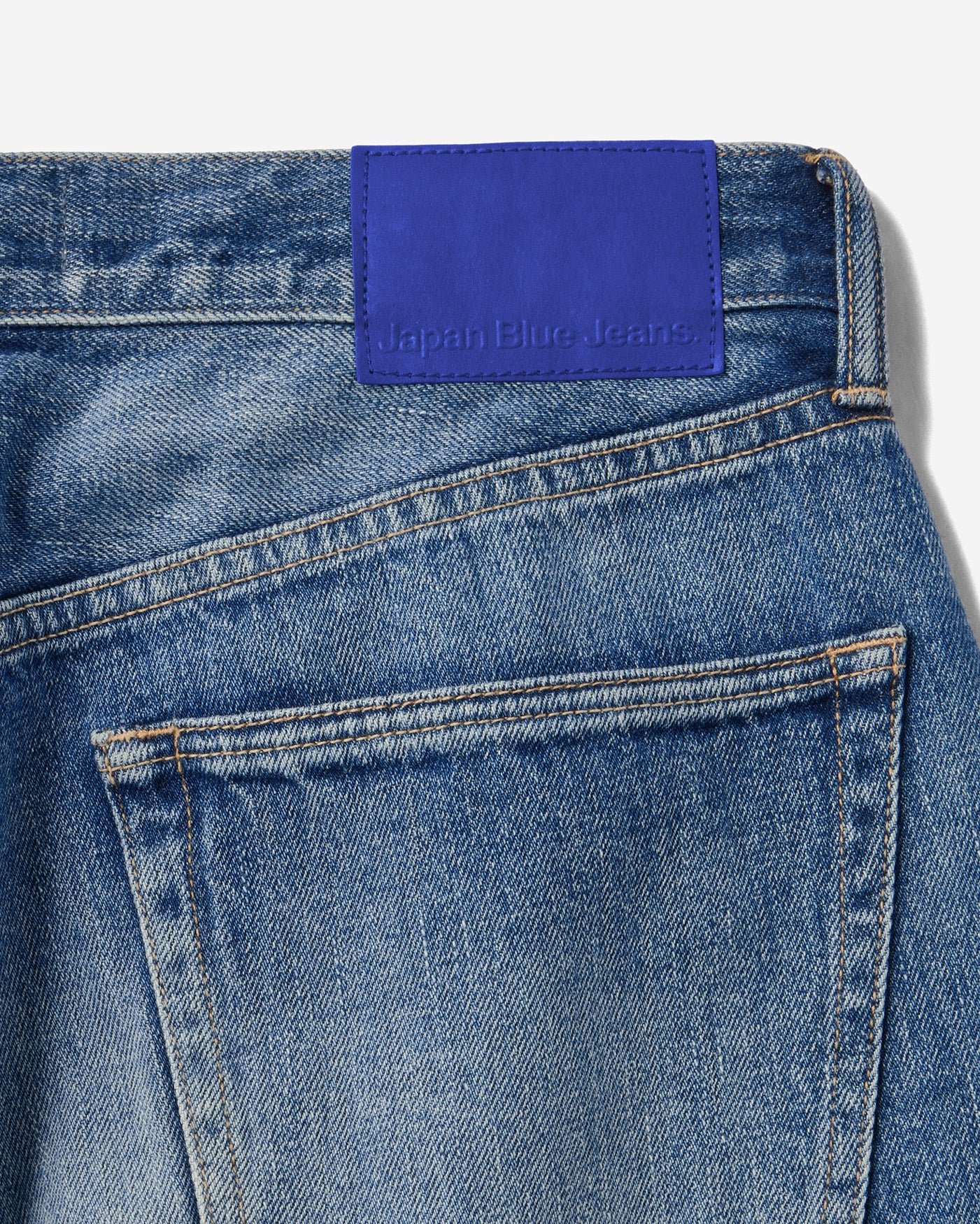 Selvedge Wide Jeans 12oz Medium Indigo