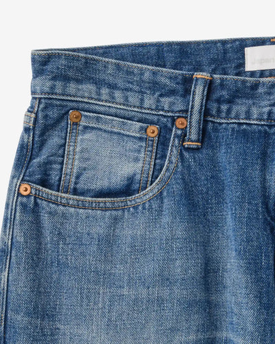 MEN｜Selvedge Wide Jeans 12oz Medium Indigo