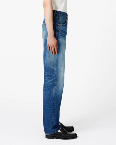 MEN｜Vintage Straight Jeans 12oz Medium Indigo Translation missing: ja.accessibility.alternate_view