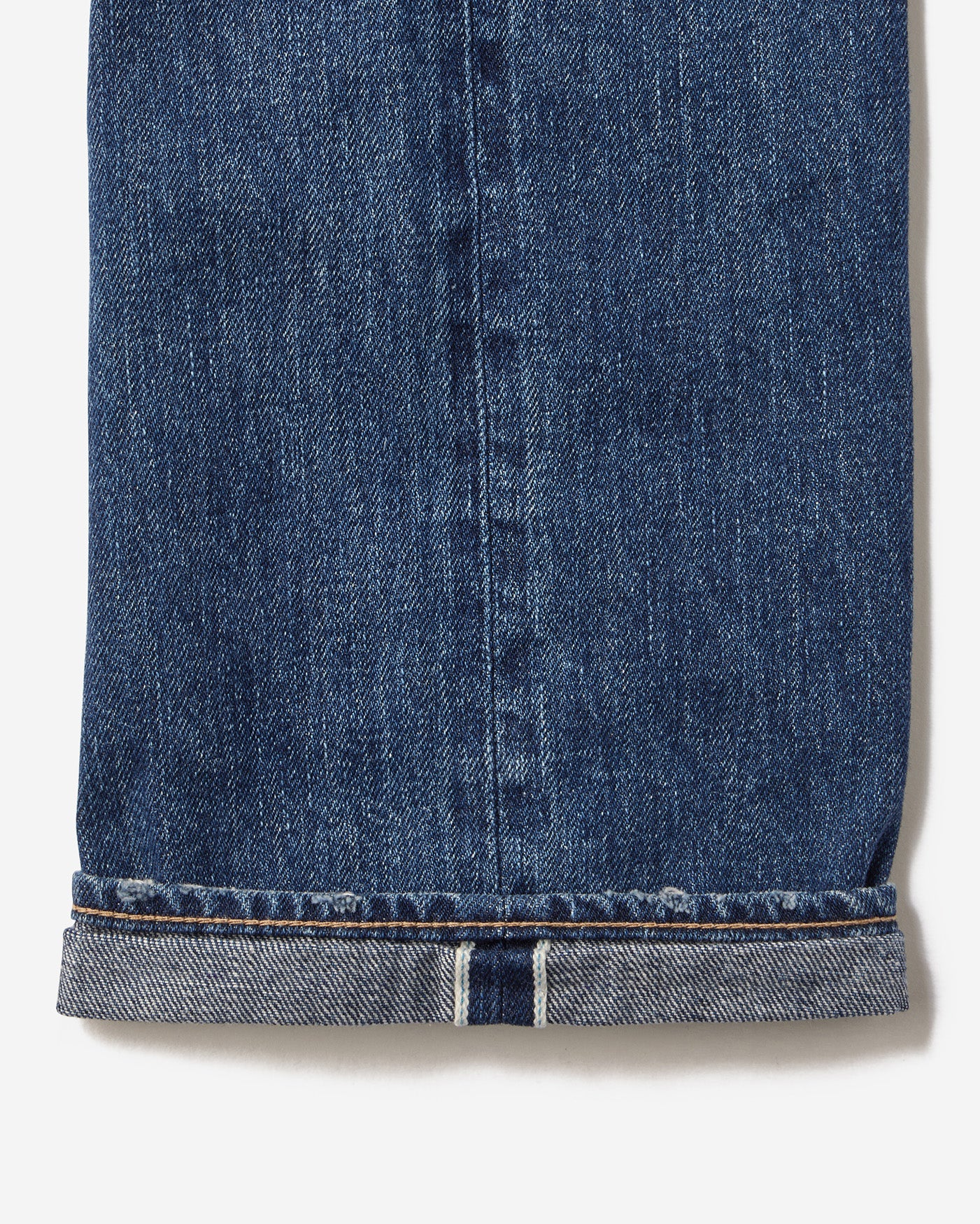 Vintage Straight Jeans 12oz Medium Indigo