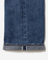 MEN｜Vintage Straight Jeans 12oz Medium Indigo - Japan Blue Jeans