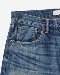MEN｜Vintage Straight Jeans 12oz Medium Indigo - Japan Blue Jeans