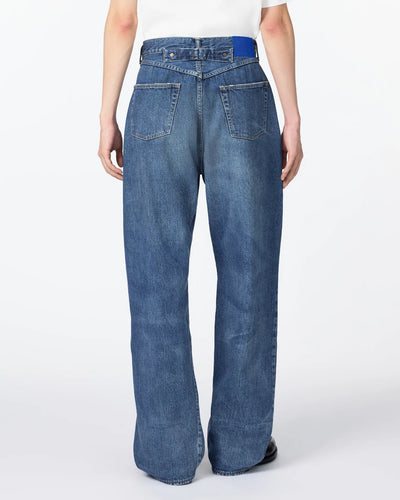 MEN｜ReDESIGN Skew Straight Jeans 12oz Dark Indigo