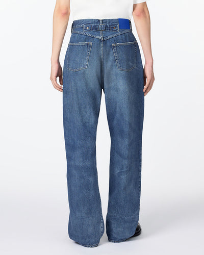 MEN｜ReDESIGN Skew Straight Jeans 12oz Dark Indigo