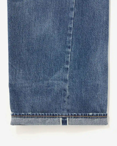MEN｜ReDESIGN Skew Straight Jeans 12oz Dark Indigo