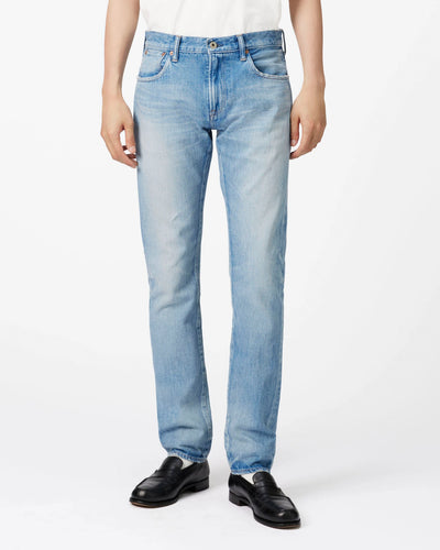 MEN｜Vintage Slim Jeans 12oz Light Indigo