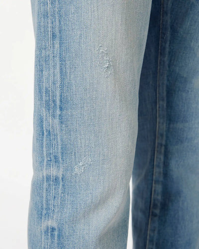 MEN｜Vintage Slim Jeans 12oz Light Indigo