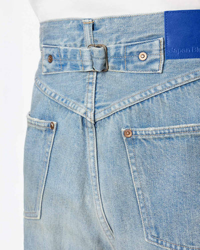 MEN｜ReDESIGN Skew Wide Jeans 12oz Light Indigo