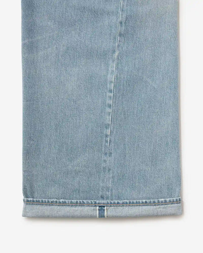 MEN｜ReDESIGN Skew Wide Jeans 12oz Light Indigo