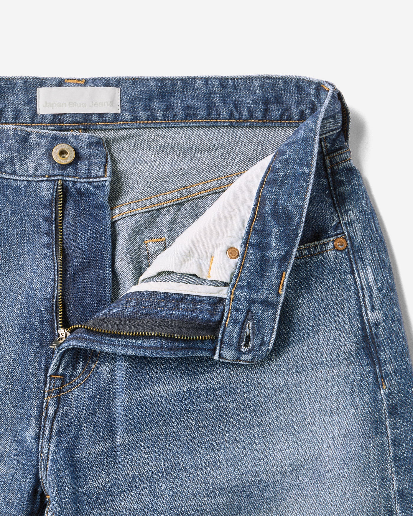 MEN｜Smooth Wide Jeans 9oz Medium Indigo