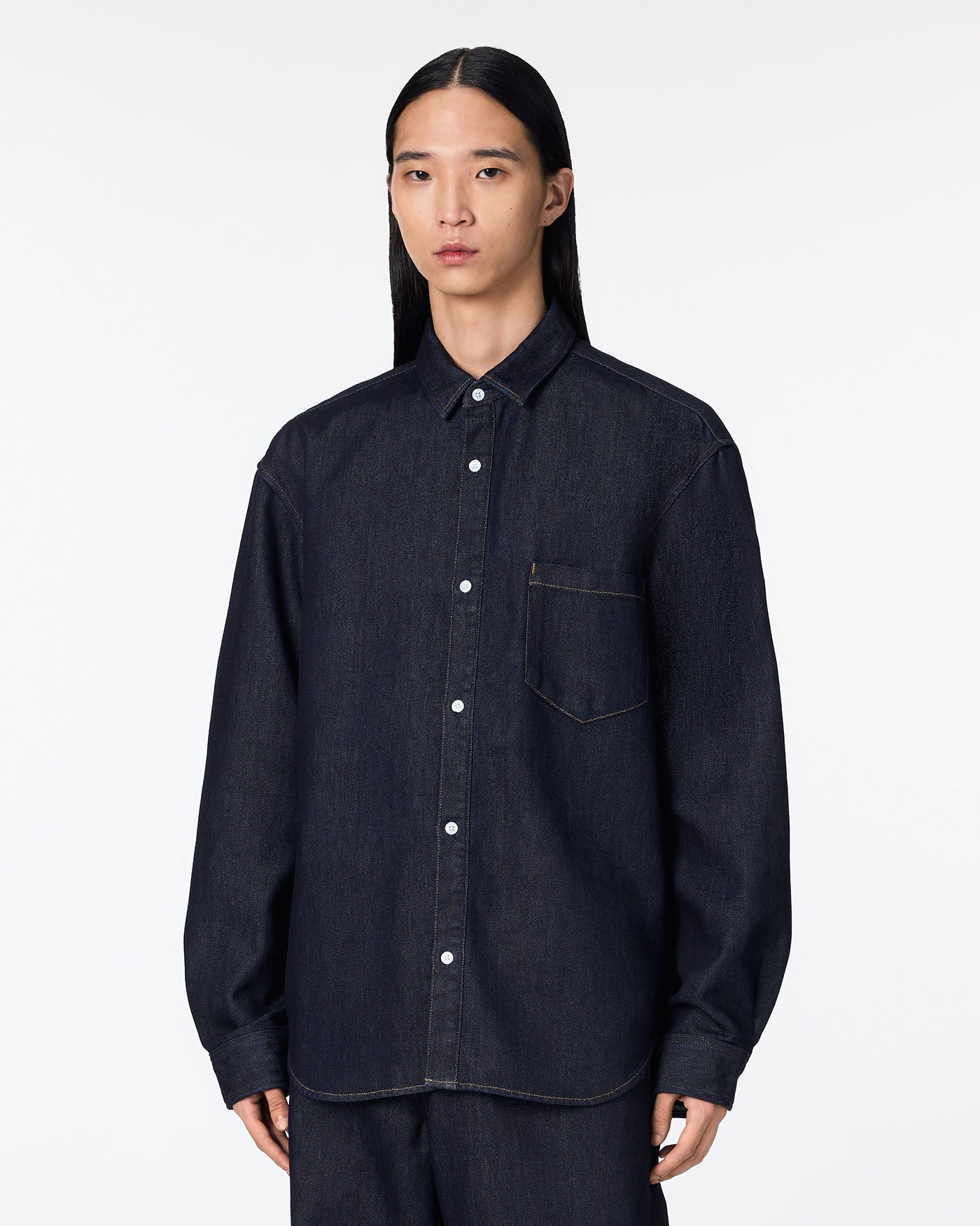 MEN｜Light Relax Fit L/S Shirt 9oz