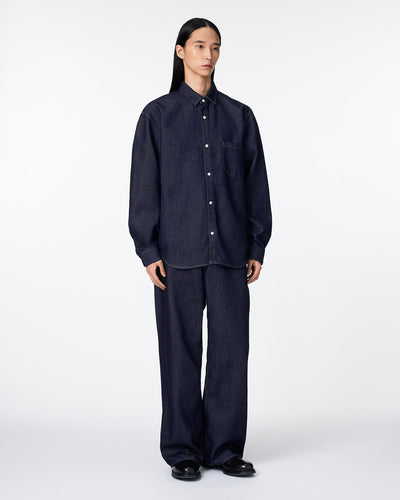 MEN｜Light Relax Fit L/S Shirt 9oz