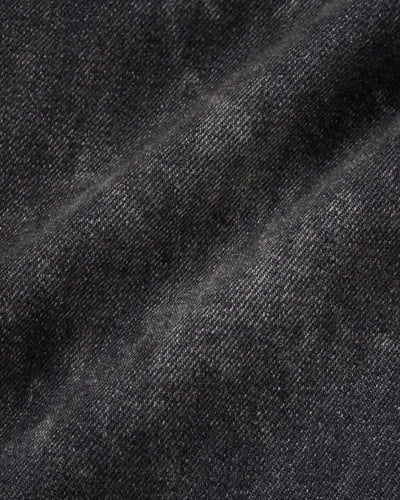 MEN｜Light Relax Fit L/S Shirt 9oz Washed Black
