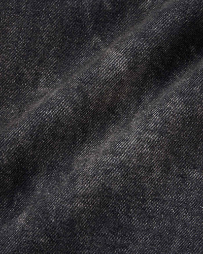 MEN｜Light Relax Fit L/S Shirt 9oz Washed Black