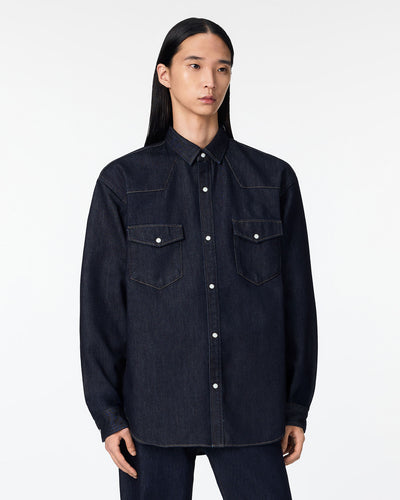 MEN｜Light Relax Fit L/S Western Shirt 9oz Translation missing: en.accessibility.alternate_view