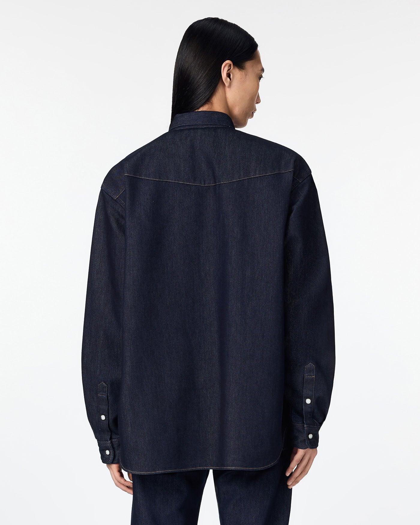 MEN｜Light Relax Fit L/S Western Shirt 9oz