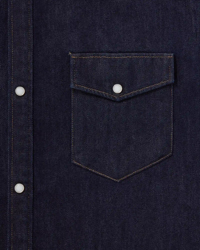MEN｜Light Relax Fit L/S Western Shirt 9oz