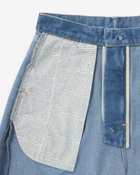 MEN｜Light Tuck Shorts 9oz Medium Indigo - Japan Blue Jeans