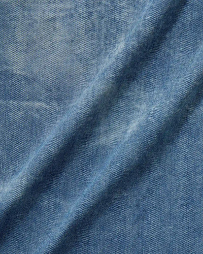 MEN｜Light Oversized S/S Shirt 9oz Medium Indigo