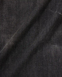 MEN｜Light Oversized S/S Shirt 9oz Washed Black - Japan Blue Jeans