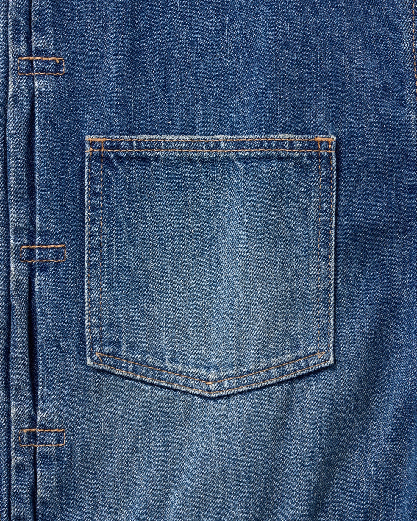 Selvedge Denim Jacket 12oz Medium Indigo