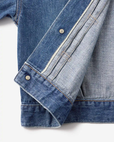 WOMEN｜Selvedge Denim Jacket 12oz Medium Indigo