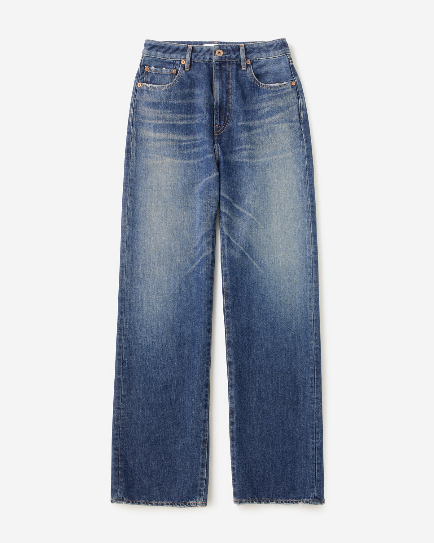 Light Straight Jeans 9oz Dark Indigo