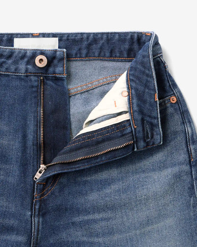 WOMEN｜Light Straight Jeans 9oz Dark Indigo