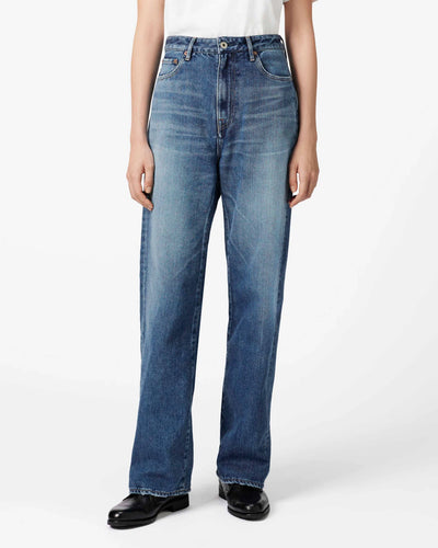 WOMEN｜Light Straight Jeans 9oz Dark Indigo