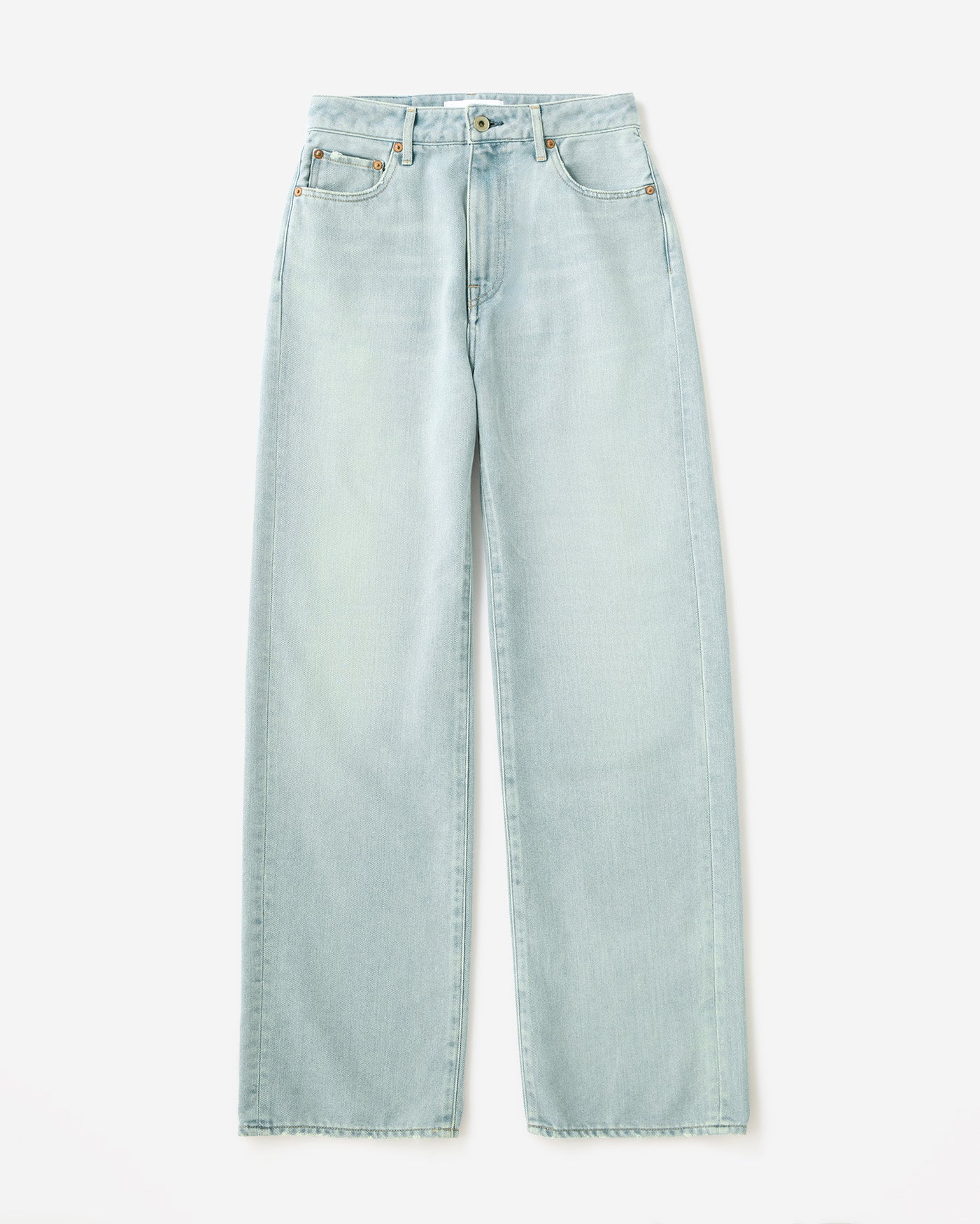Light Straight Jeans 9oz Light Indigo
