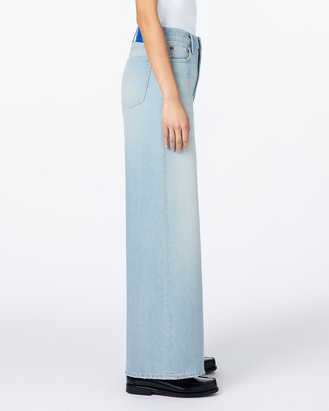 WOMEN｜Light Baggy Jeans 9oz Light Indigo