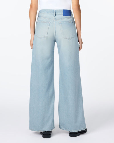 WOMEN｜Light Baggy Jeans 9oz Light Indigo
