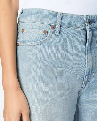 WOMEN｜Light Baggy Jeans 9oz Light Indigo