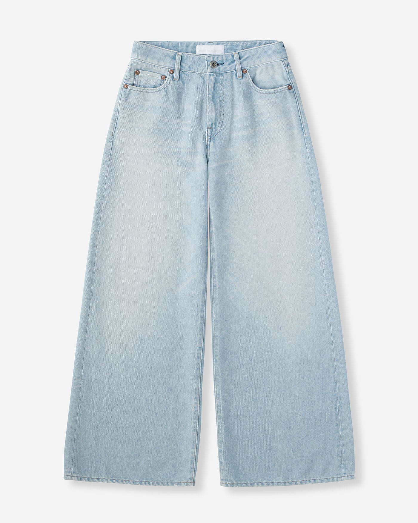 WOMEN｜Light Baggy Jeans 9oz Light Indigo