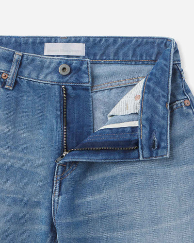 WOMEN｜Light Baggy Jeans 9oz Medium Indigo