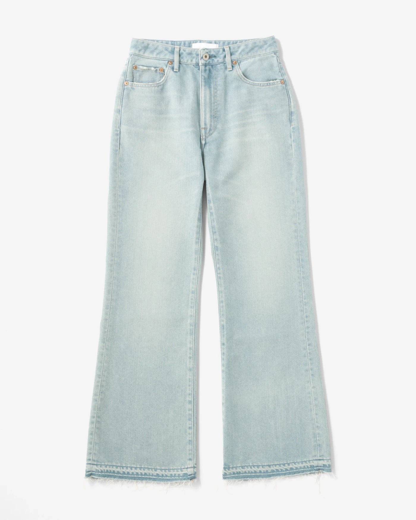 WOMEN｜Light Flare Jeans 9oz Light Indigo - Japan Blue Jeans