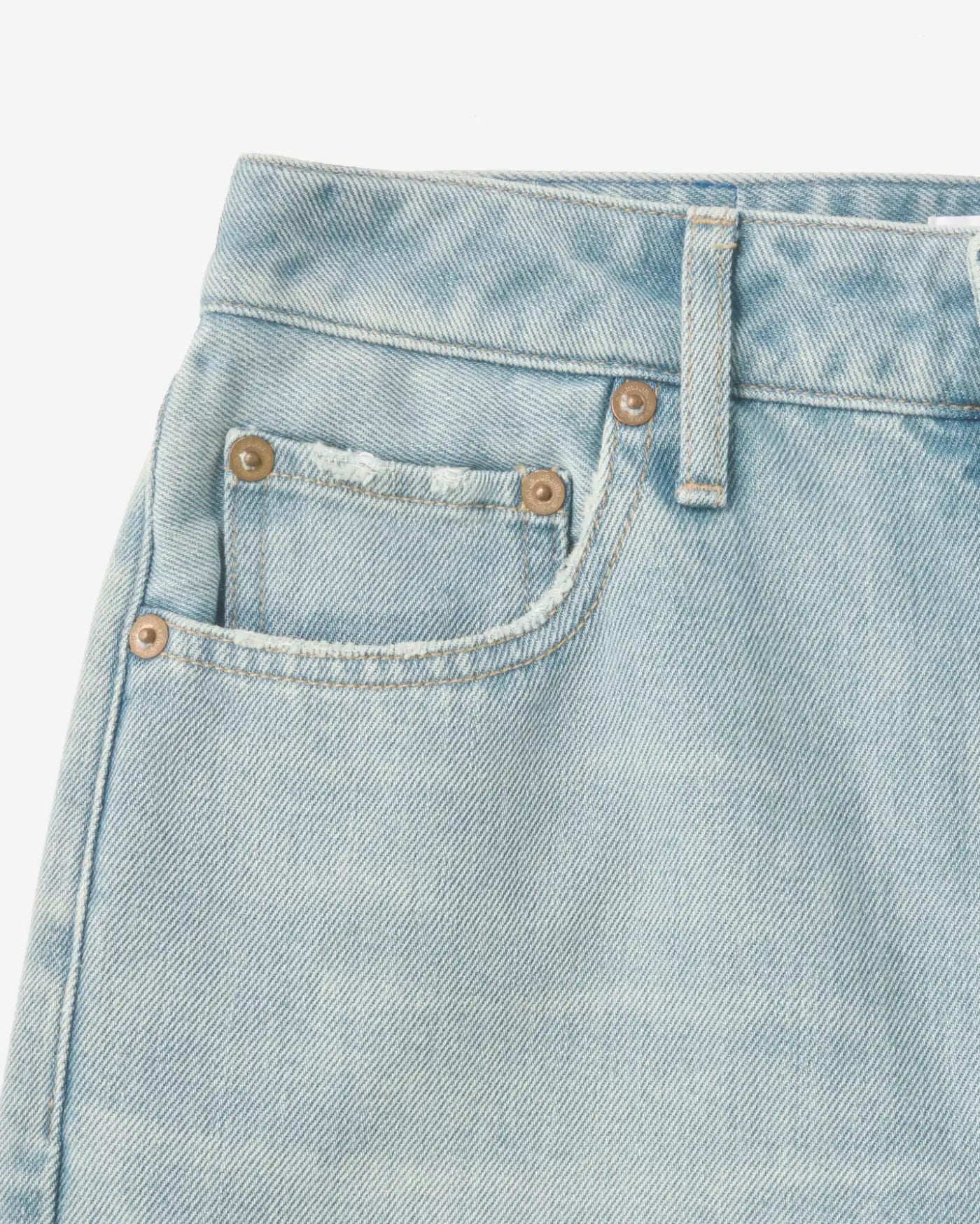 WOMEN｜Light Flare Jeans 9oz Light Indigo - Japan Blue Jeans