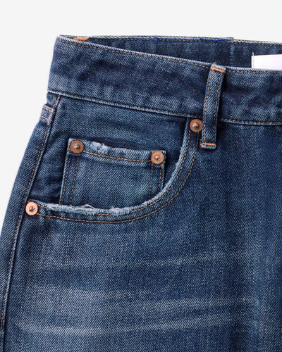 WOMEN｜Light Curve Jeans 9oz Dark Indigo