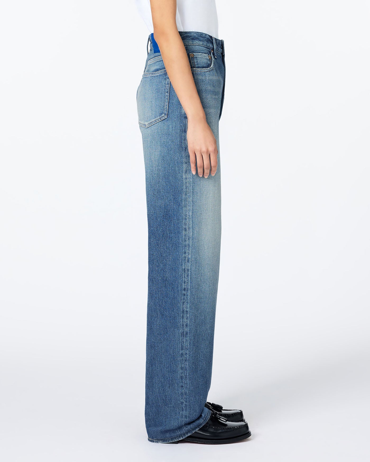 WOMEN｜Selvedge Straight Jeans 12oz Medium Indigo